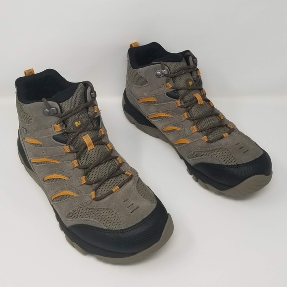 merrell mens white pine vent waterproof shoe